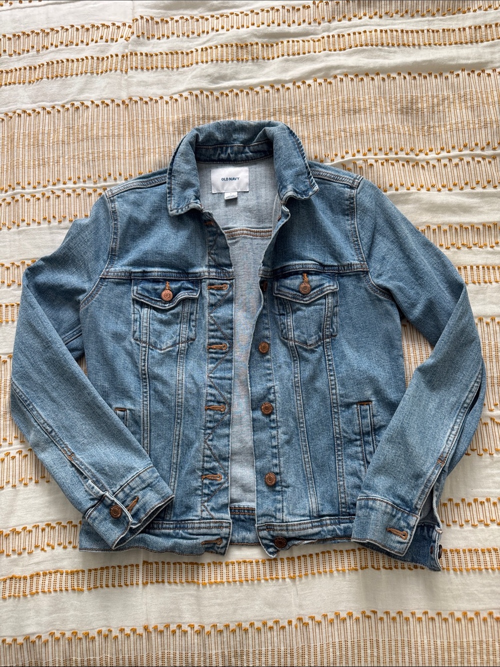 Old Navy Jean Jacket with Copper Buttons